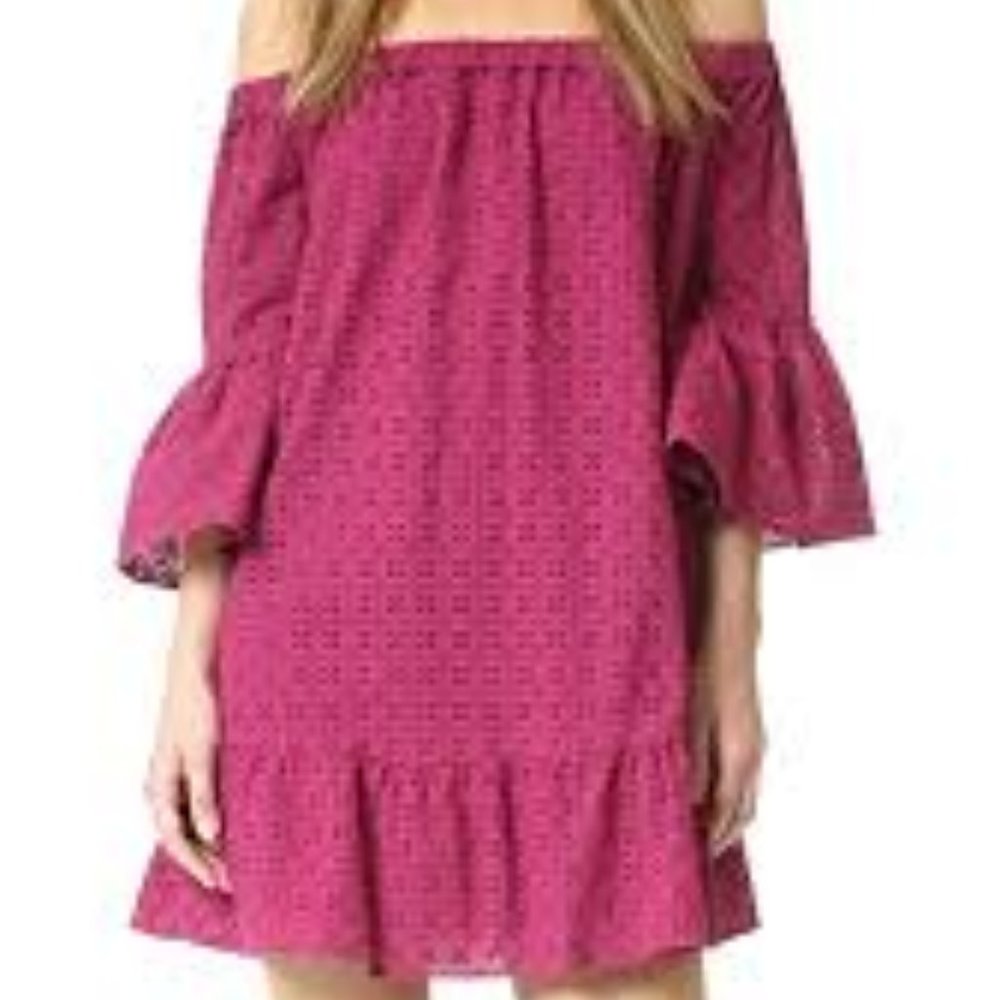 Likely Off The Shoulder Cotton Dress